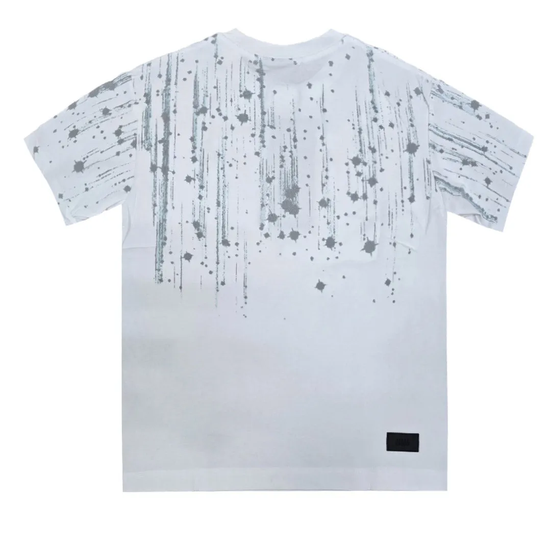 Starlight Graphic 3D Effect Oversized Tee - 2040