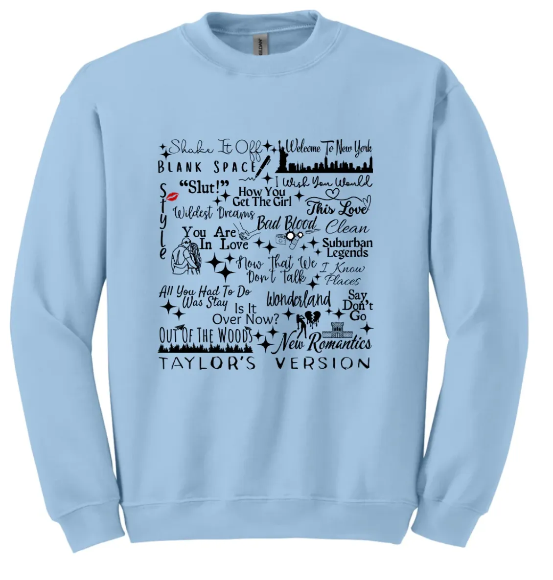 *Swiftie Collection Preorder* 1989 Taylor's Version Tee/Sweatshirt