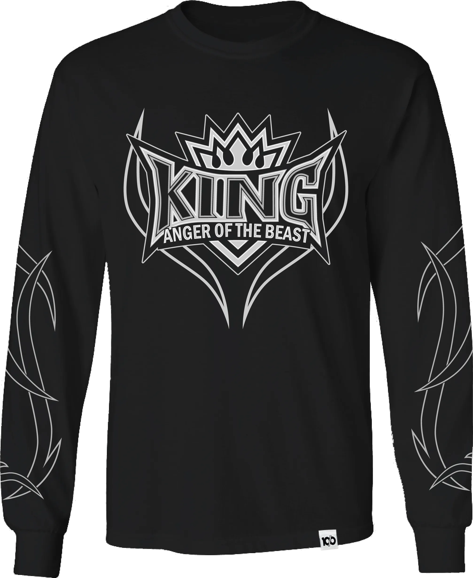 TEKKEN - 'King Anger Of The Beast' Long Sleeve Shirt - Black