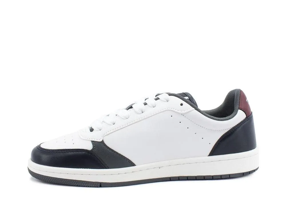 TRUSSARDI Scinus PU Sneaker White Blue Grey Bordeaux 77A00271