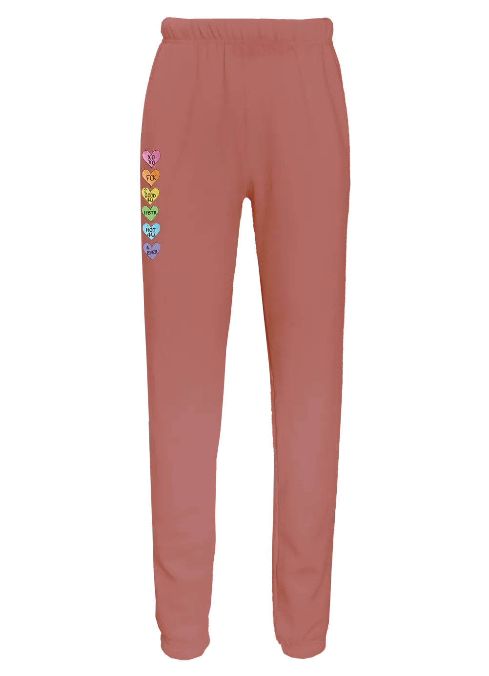 Women's Conversation Heart Sweatpants