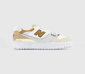 Womens New Balance BB550 Sea Salt Beige Brown Trainers