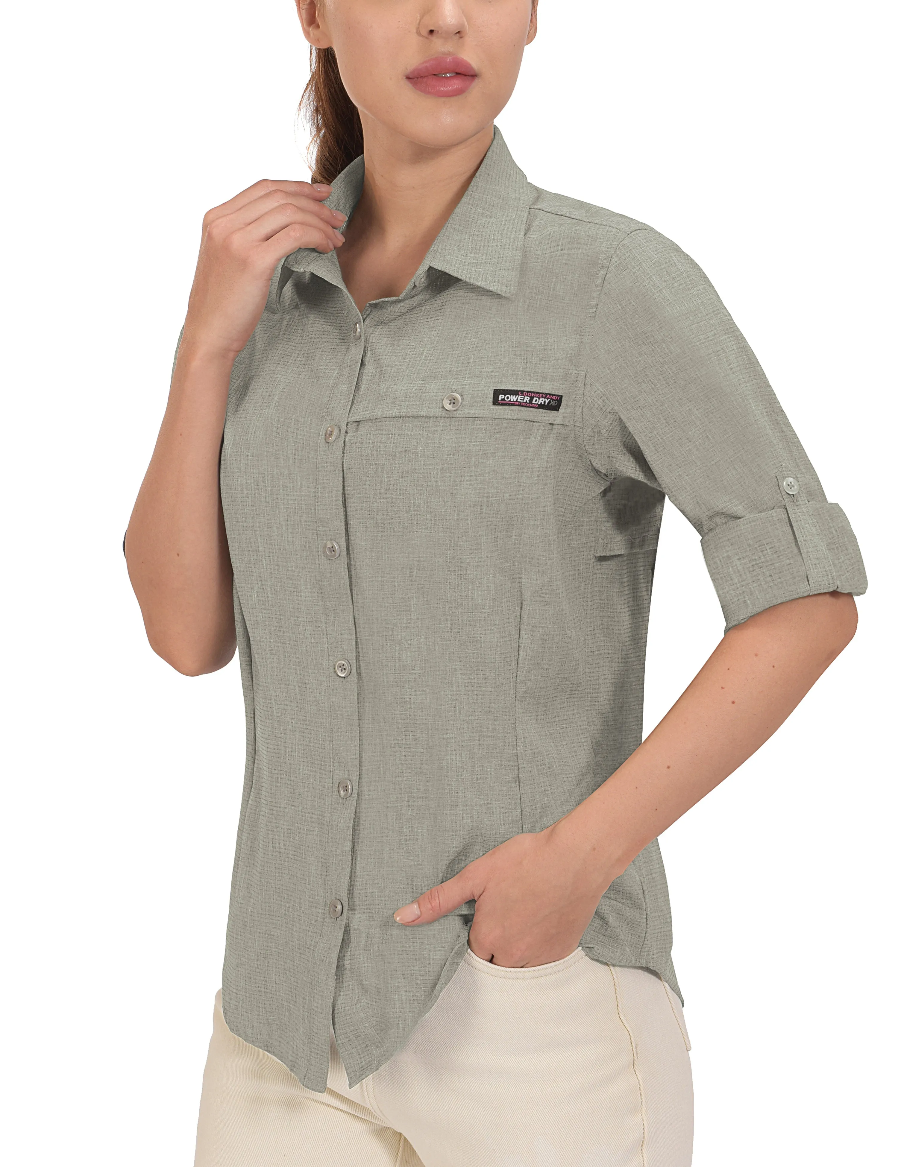 Women's UPF 50  UV Protection Air-Holes Tech Shirt