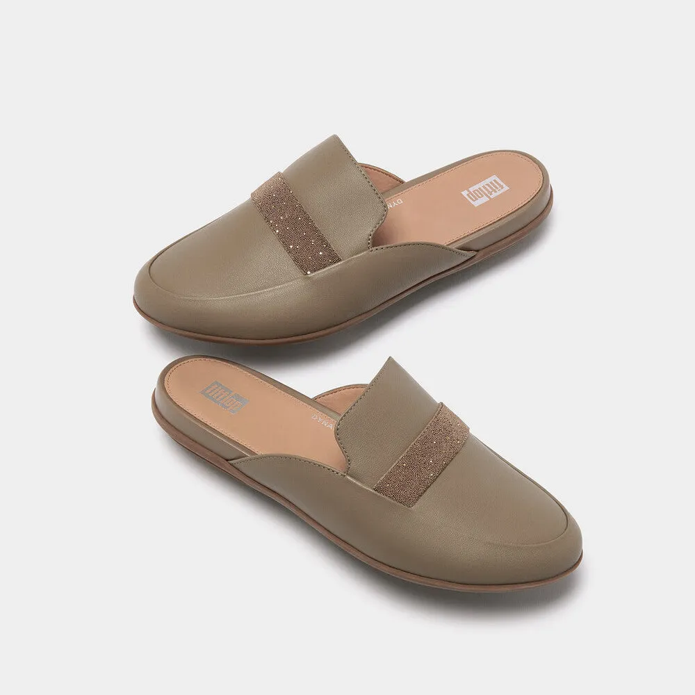 รองเท้าเปิดส้น ผู้หญิง รุ่น GRACIE OPUL-TRIM LEATHER MULES