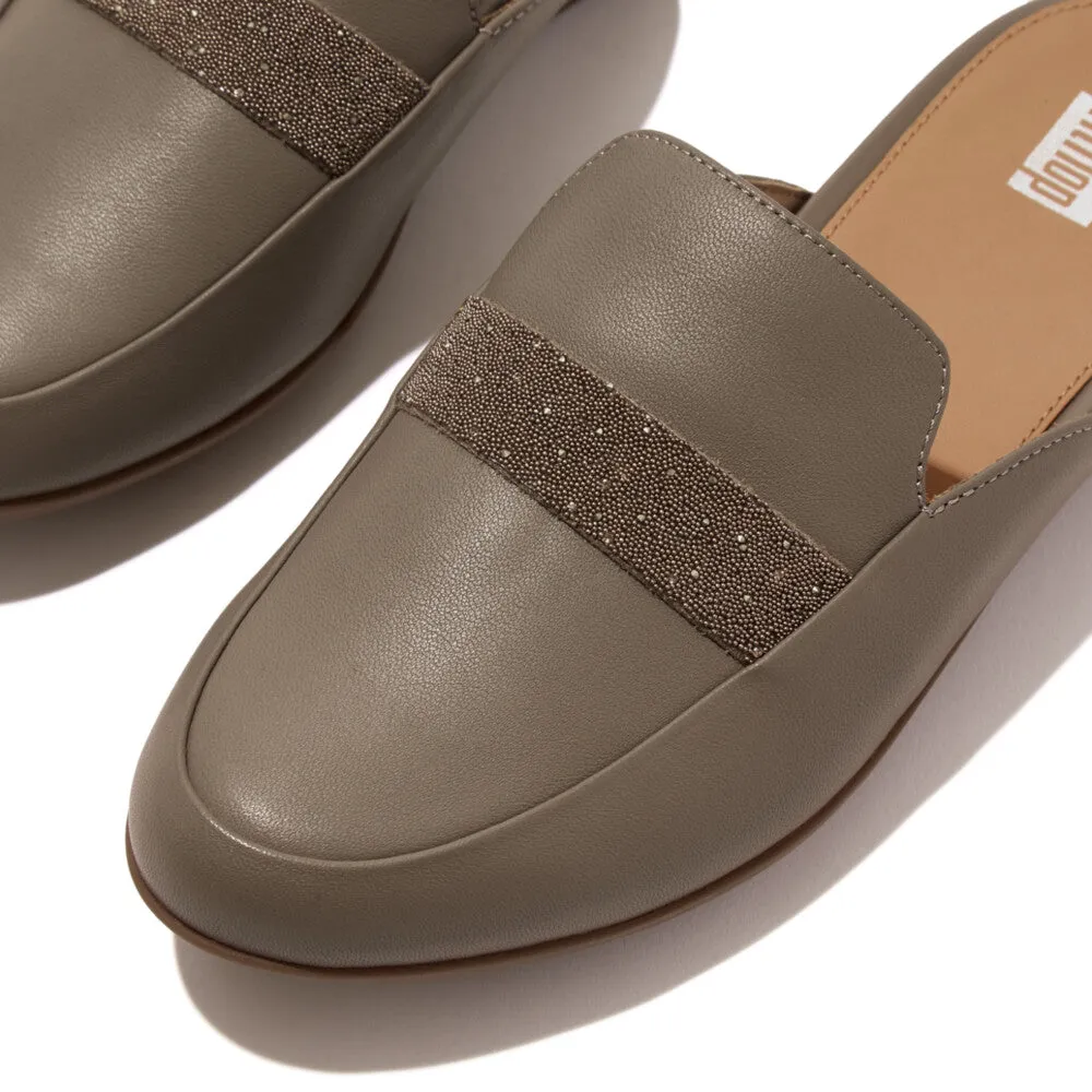 รองเท้าเปิดส้น ผู้หญิง รุ่น GRACIE OPUL-TRIM LEATHER MULES