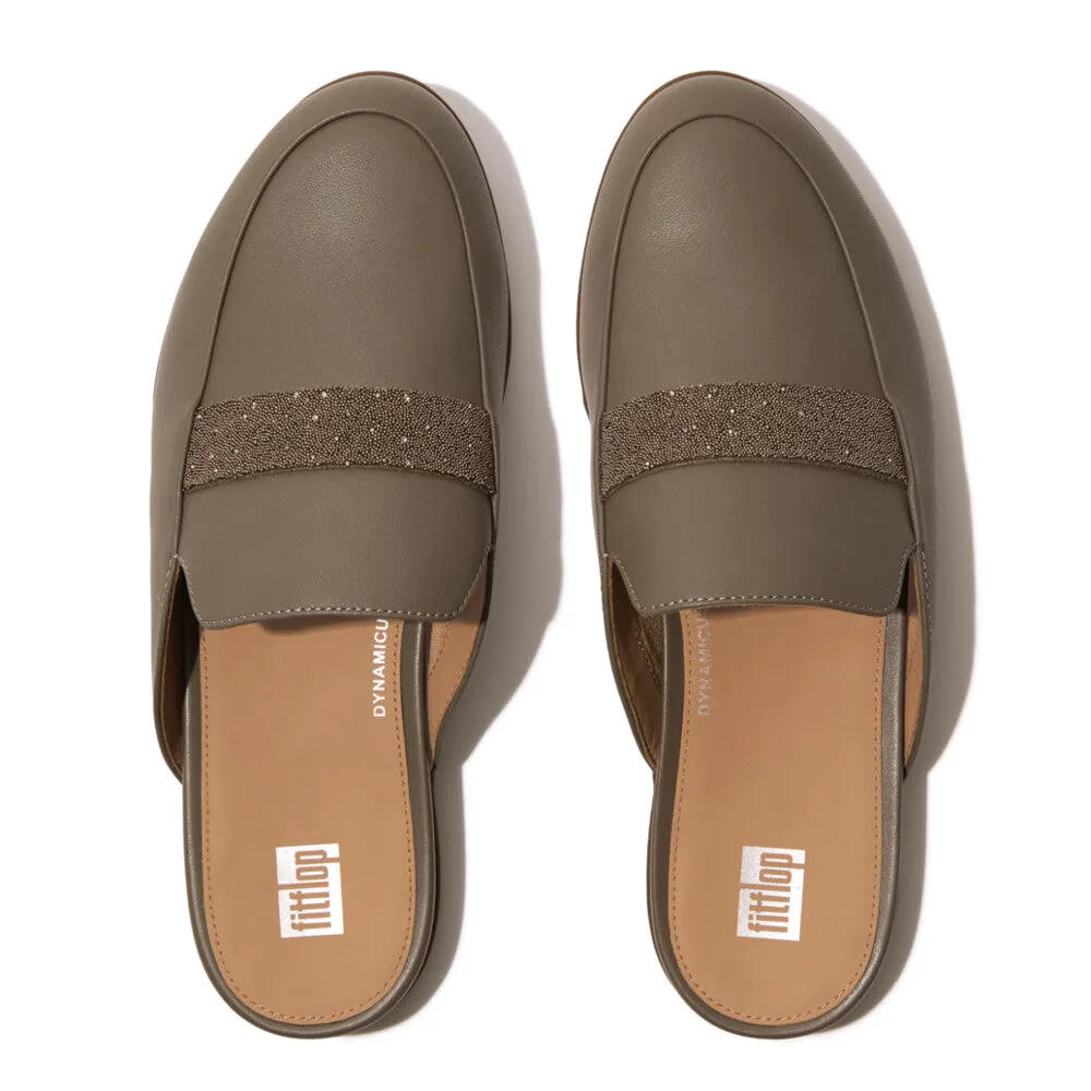 รองเท้าเปิดส้น ผู้หญิง รุ่น GRACIE OPUL-TRIM LEATHER MULES